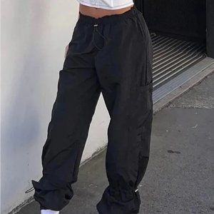NWT White Fox Boutique "Be The Moment Cargo Parachute Pants"